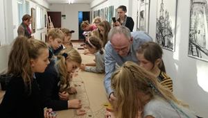 Spotkanie ze znanym litewskim pisarzem a równocześnie ilustratorem książek Kestutisem Kasparaviciusem