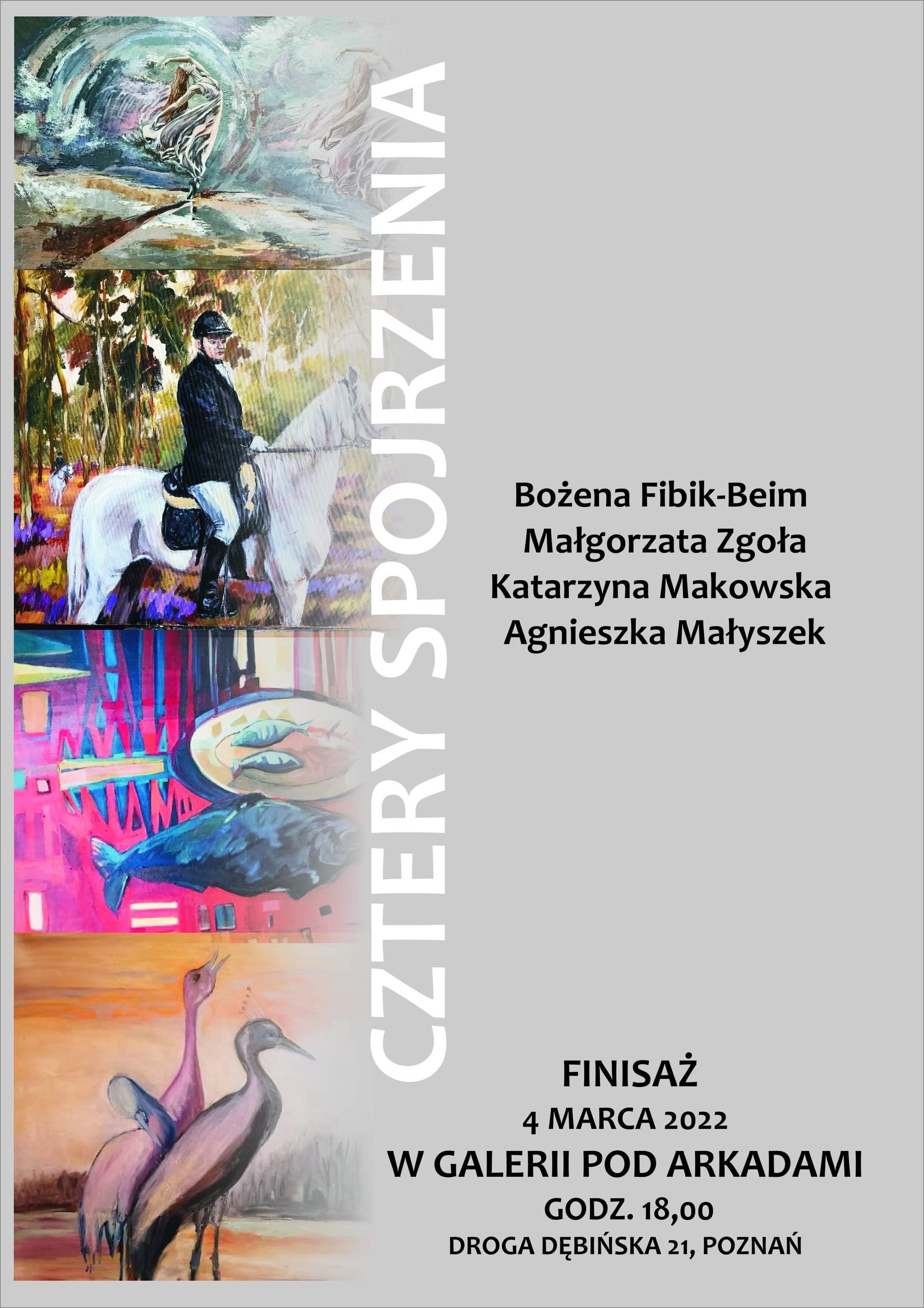 Finisaż - plakat