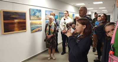 Wystawa "Świat w oczach dzieci i seniorów" - zdjęcie z wystawy