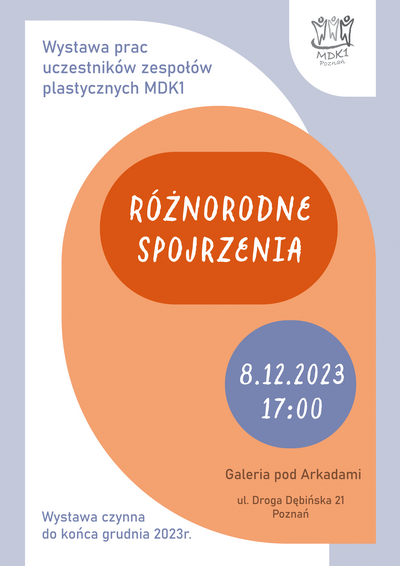 Zaproszenie na wernisaż - plakat