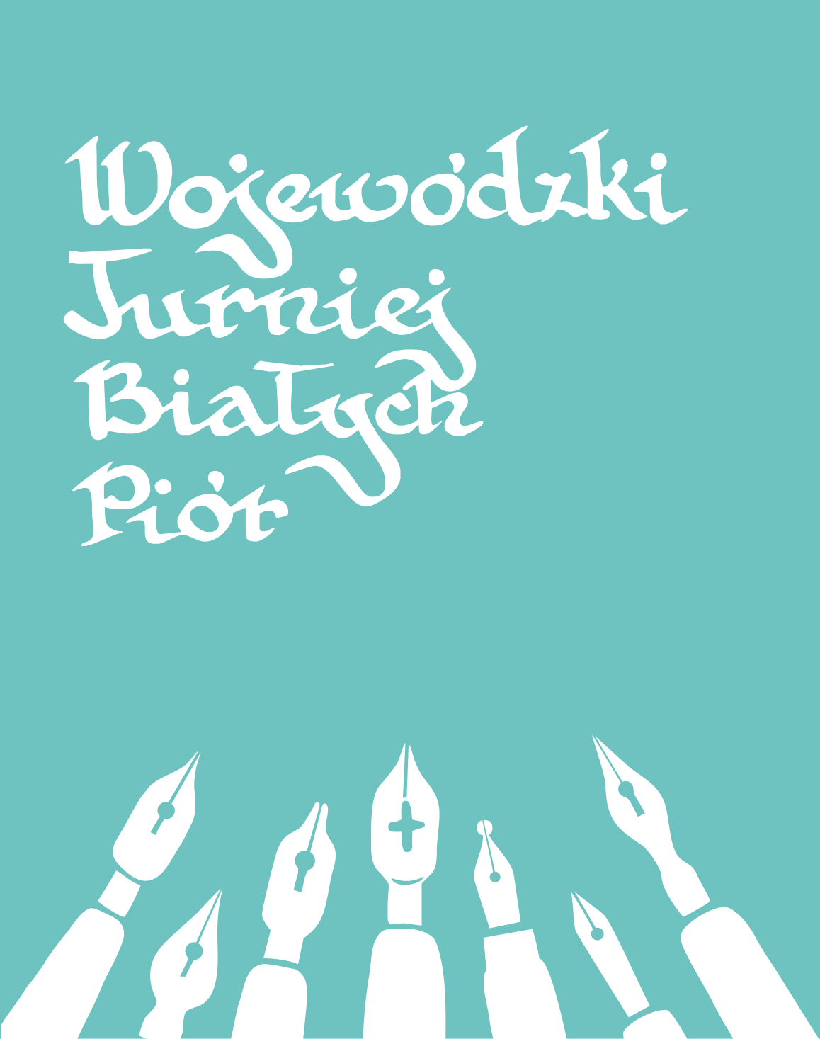 XLIV Wojewódzki Turniej Białych Piór - standardowy plakat