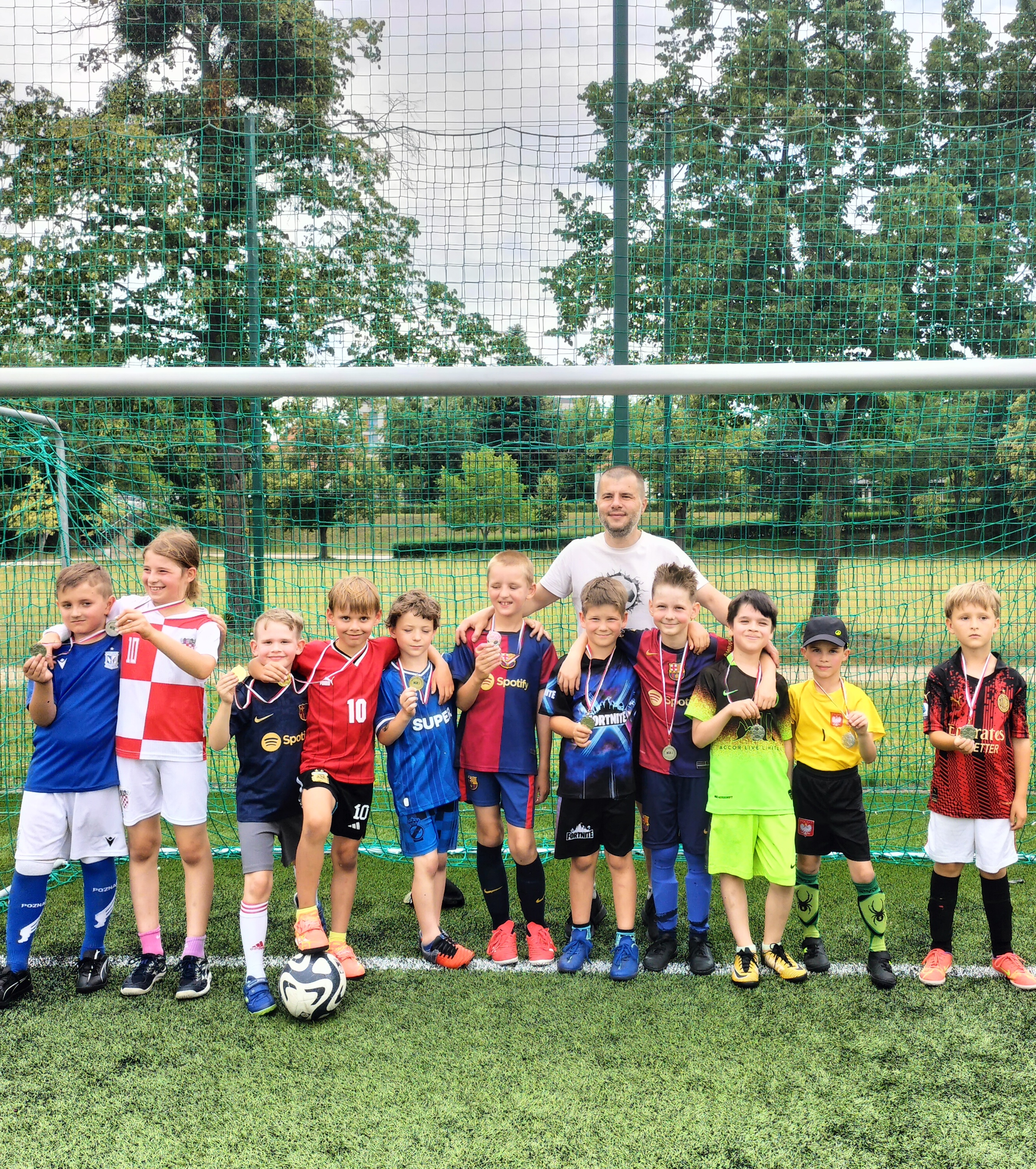 Trener i jego drużyna