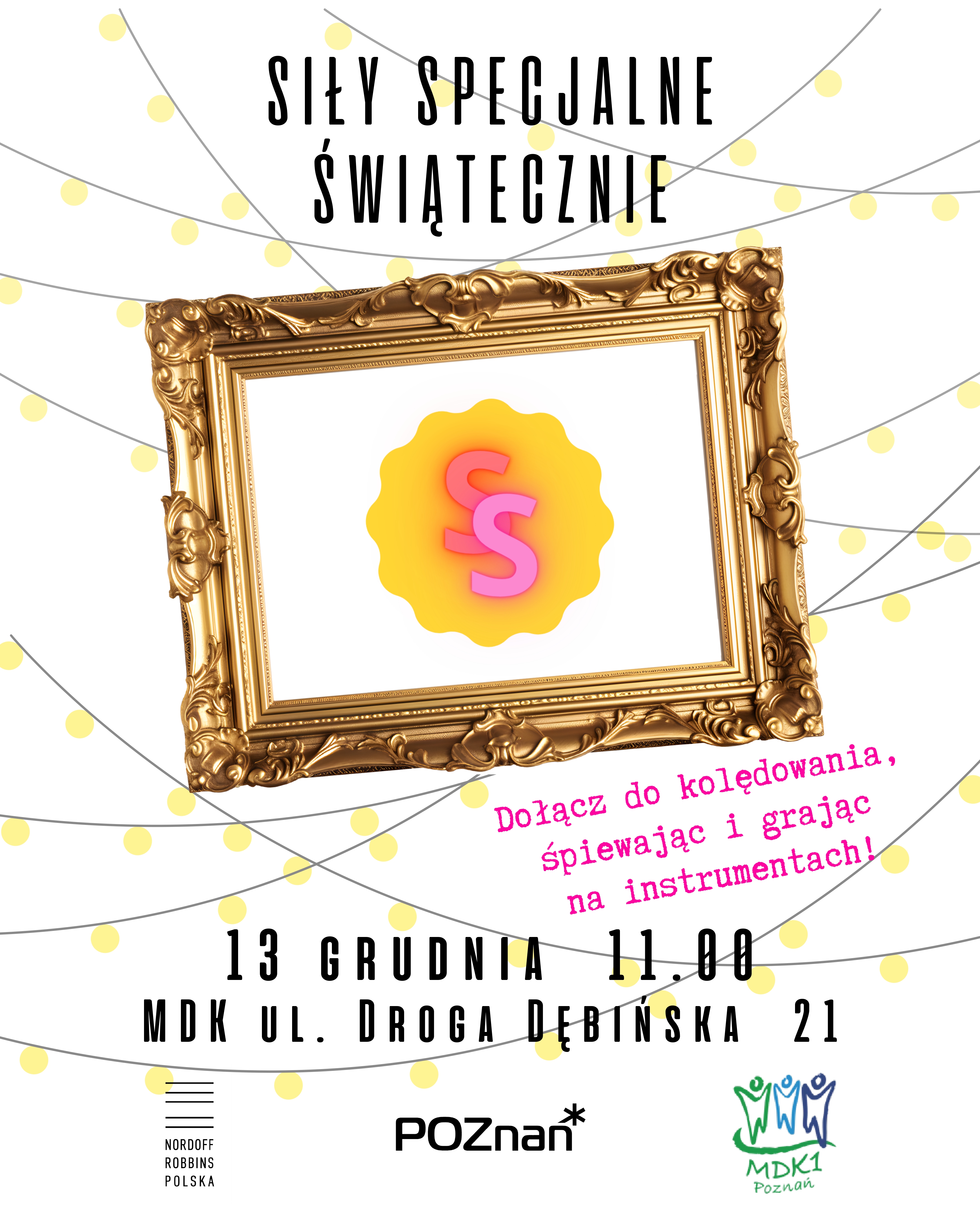 Siły Specjalne Świątecznie - plakat informacyjny