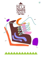 Biegi Przełajowe o Mistrzostwo MDK nr 1 - plakat reklamowy